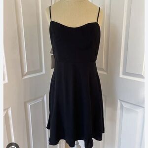 Aritzia Sunday Best Black mini dress size 2